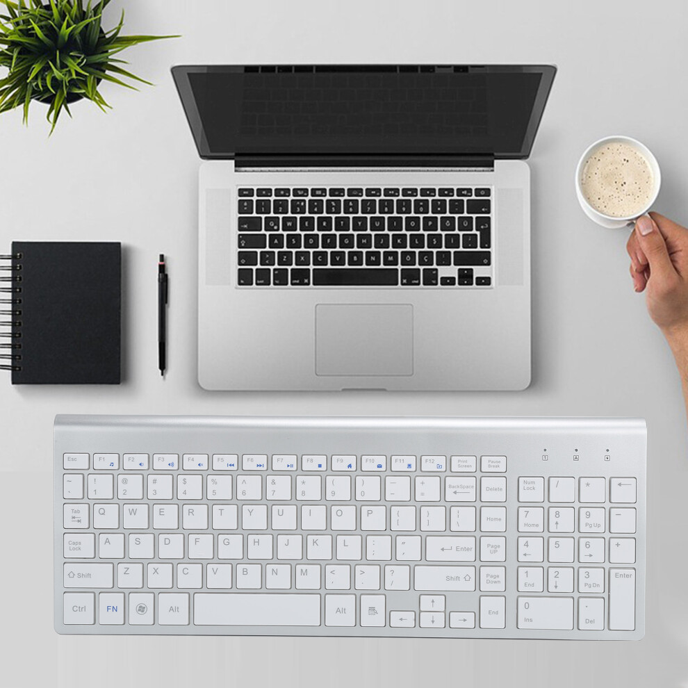 2.4G Wireless Keyboard And Optical Mouse Combo Laptop Pc Computer Desktop Cordless Set 4011322716650