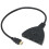 3-Port-HDMI-Switch 1080P Hub Splitter 1.3b+HDCP Schwarz 1