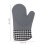 Guanti in silicone e cotone 129 g 30  18,5 cm grigio 8