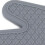 Guanti in silicone e cotone 129 g 30  18,5 cm grigio 13
