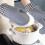Guanti in silicone e cotone 129 g 30  18,5 cm grigio 5