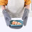 Guanti in silicone e cotone 129 g 30  18,5 cm grigio 9
