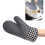 Guanti in silicone e cotone 129 g 30  18,5 cm grigio 16