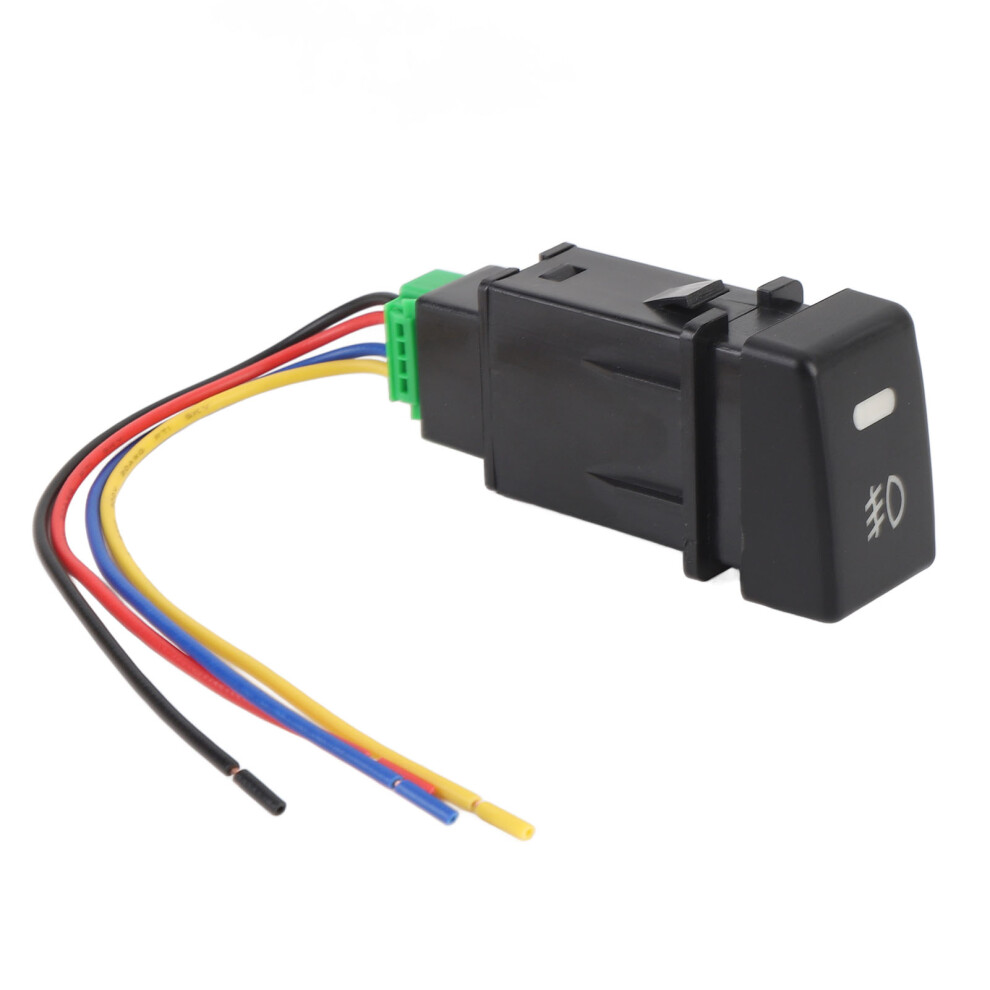 4 Pole 12V Button Switch With Led Indicator Fog Push Button Switch Replacement For Isuzu Mu-X Light 5021322718294