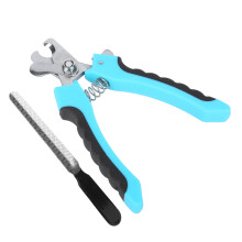 Ensemble de coupe-ongles pour animaux, bleu lac, grand, 13,3 cm