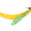 SC/APC-SC/APC 3,03 m Câble patch en PVC, Couleur telle que montrée 10
