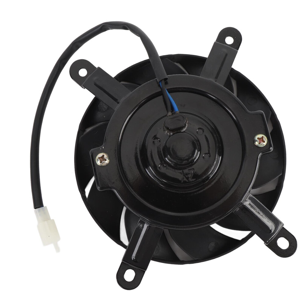 12V Motorcycle Radiator Cooling Fan 10 Blades 170Mm Steel Alloy Cooling Thermal Fan For 150Cc 200Cc 250Cc 300Cc 350Cc Atv Quad Go Kart 8471322718355