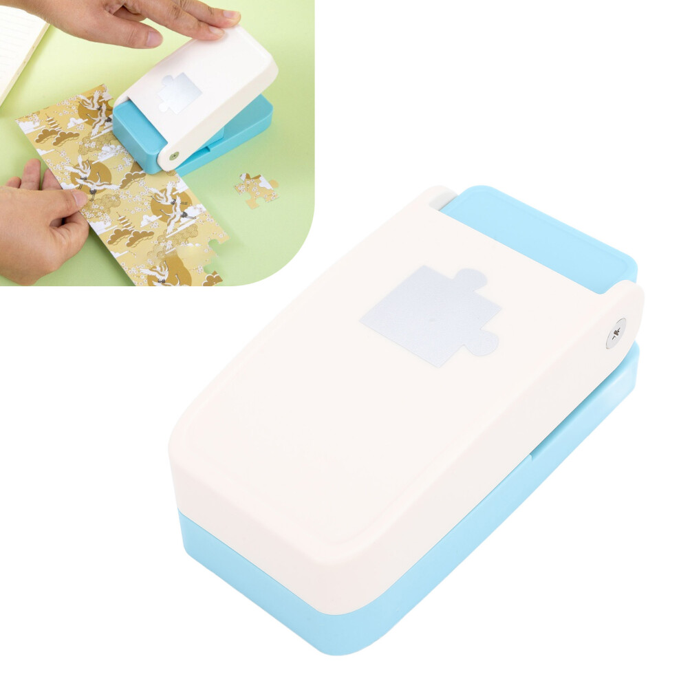 DIY Puzzle Making Machine Ergonomic Smoothly Cutting Jigsaw Puzzle Puncher for Scrapbooking