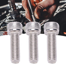 50 pezzi M8x25 acciaio inox 304 viti a testa esagonale a brugola