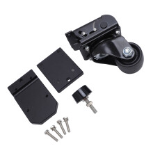 Kit de roues pivotantes Packout en acier, hauteur de 9 cm, poids de 669 g