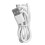 ClipOn Lampe de bureau 1400mAh, 12x6x7cm, blanc 13