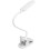 ClipOn Lampe de bureau 1400mAh, 12x6x7cm, blanc 14