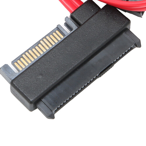 Cavo adattatore SAS da 29 pin a SATA da 7 pin, 0,5 m, rosso 2