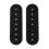 2 pezzi di cinturino snapback in PVC con 7 fori per cappelli 3