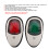 2 pezzi di luci di navigazione LED per barca 10-30V Rosso/Verde 7