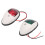 2 pezzi di luci di navigazione LED per barca 10-30V Rosso/Verde 16