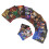 Jeu de cartes de tarot en papier holographique, 10,3  7,3 cm 5