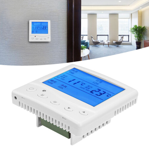 Thermostat intelligent AC220V LCD PC+ABS 199g