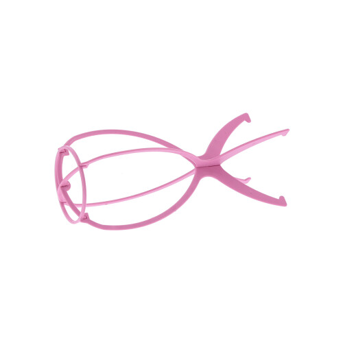 Supporto pieghevole per testa di parrucca 34cm/13,4in Rosa-Rosso 2
