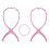 Supporto pieghevole per testa di parrucca 34cm/13,4in Rosa-Rosso 2
