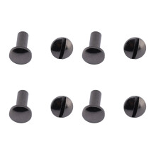 Kit de rivets zingués à fente en arc, 20 pièces, 810 mm et 85 mm
