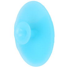 Brosse de bain en silicone pour bébé 6x5x2 cm bleue 0-12 mois