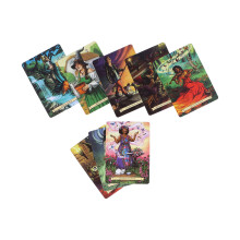 Zukunftsahnung Schicksals-Orakel Tarotkartenset 102x71mm Tragbar Geschenk