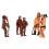 Vinile Antichi Umani: Homo Erectus 6,8x7cm 15