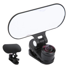 Online Class Objectif clip-on fisheye grand-angle noir