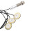 Pickup per chitarra piezoelettrico autoadesivo nero 4