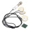 Pickup per chitarra piezoelettrico autoadesivo nero 12