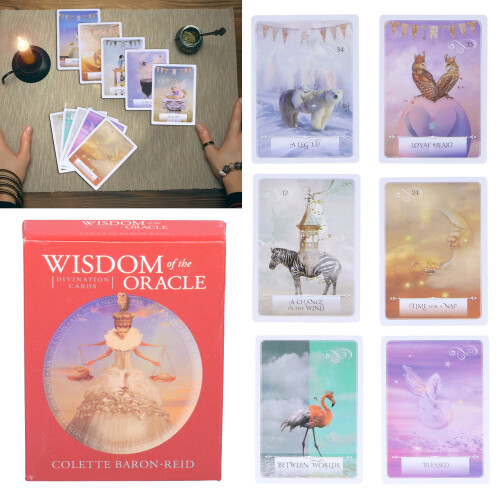 Board Game 52-Deck Tarot Cards English Language Interaction Divination Playing Cards