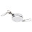 Porte-clé à corde anti-perte, 10 cm, 2,8 cm, 20 g, Couleur 16