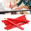 10 pz matite da carpentiere 170 mm ottagonali rosse 4