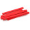 10 pz matite da carpentiere 170 mm ottagonali rosse 3