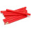 10 pz matite da carpentiere 170 mm ottagonali rosse 11