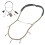 Laccetto in nylon multicolore per pesca a mosca, 100 cm, 2,2 cm 14