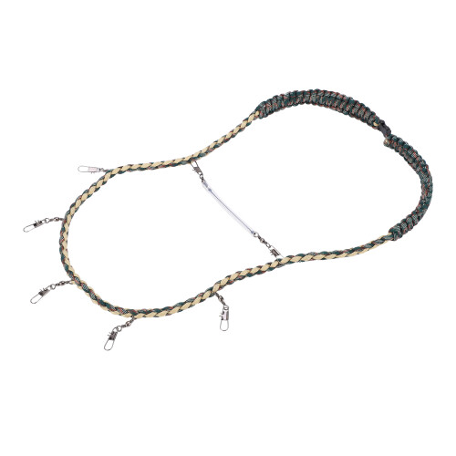 Laccetto in nylon multicolore per pesca a mosca, 100 cm, 2,2 cm 1