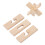 Gioco di sblocco a incastro - Rompicapo in legno 10