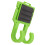 Vert gazon ABS+Mousse Support de canne à mouche 58g 124x89mm 14
