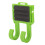Vert gazon ABS+Mousse Support de canne à mouche 58g 124x89mm 2