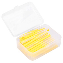 60 pezzi/scatola spazzolino interdentale ortodontico giallo