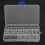 Dadi a ribattino M4/M5/M6/M8, 100 pezzi, alluminio argentato 10