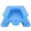 Bloc mors en silicone bleu taille M 34,5  36,5  17 mm 14