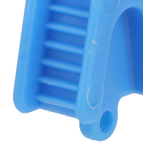 Bloc mors en silicone bleu taille M 34,5  36,5  17 mm 2
