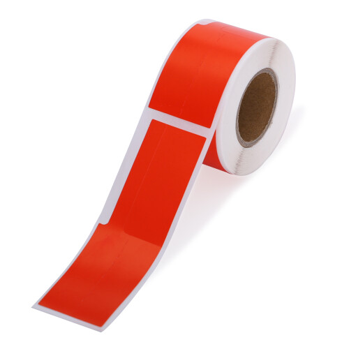 Étiquette de câble DP23 1 rouleau 25x38mm+40mm 100S blanc 2