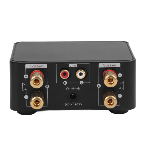 Amplificatore di potenza Bluetooth 5.0, 80 W x 2, DC 9-24V