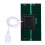 Pannello solare USB da 1W 6V nero 11x6cm impermeabile 5