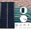 Pannello solare USB da 1W 6V nero 11x6cm impermeabile 8