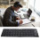 Autocollant de clavier blanc japonais 1.3x1.1 cm 8